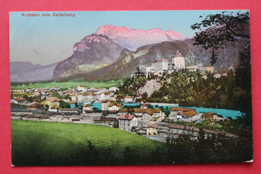 AK Kufstein / 1915 / vom Zellerberg / Bahnhof / Tirol